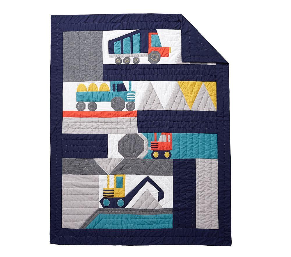 Pottery barn construction bedding outlet